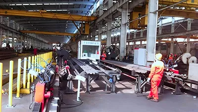 Línea de producción a gran escala