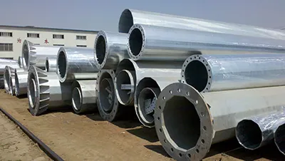 Materiales de acero a granel almacenados