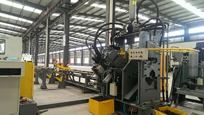 Máquina CNC de precisión para doblado, procesamiento de acero angular, corte por láser y corte por plasma