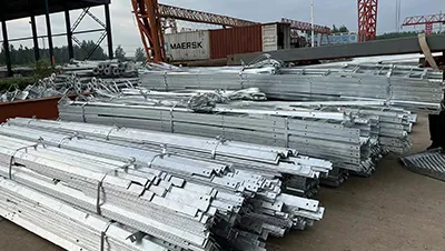Área de galvanizado por inmersión en caliente