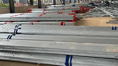 Área de galvanizado por inmersión en caliente