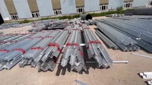 Área de galvanizado de torres de acero