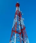 Torre de comunicación angular de acero de 4 patas