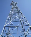 Torre de comunicación angular de acero de 4 patas