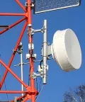 Torre de comunicación tubular de acero de 3 patas