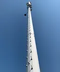 Torre de comunicación monopolo / monopolar
