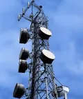 Torre de comunicación por microondas