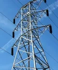 Torre de transmisión de energía de acero angular