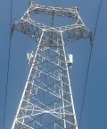Torre de transmisión de energía de acero angular