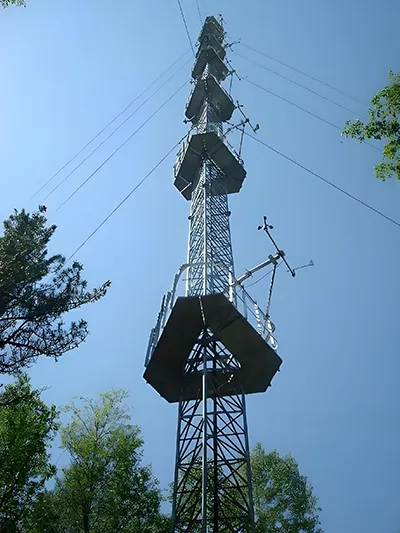 Torre de medición de viento (Mástil MET)